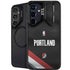 NBA Portland Trail Blazers Jersey Galaxy S24 FE Kickstand Case